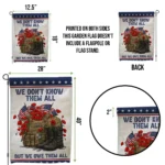 Patriotic Memorial Day Flag – We Don't Know Them All But We Owe Them All – Honor Veterans & Fallen Heroes - Image 7