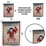Patriotic Memorial Day Flag – Remember and Honor – Perfect Veteran Tribute for Garden or Home - Image 7