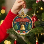 Personalized Semiquincentennial Ornament 1776-2026 - 250 Years of America Acrylic Christmas Tree Decoration - Patriotic Independence Day Gift - Image 2