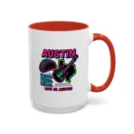 Austin Neon Coffee Mug – Texas Tacos and Tunes Mug - Image 17