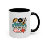 Austin Texas Coffee Mug – Tacos Tunes Life in Austin Mug - Image 36