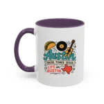 Austin Texas Coffee Mug – Tacos Tunes Life in Austin Mug - Image 26