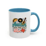 Austin Texas Coffee Mug – Tacos Tunes Life in Austin Mug - Image 43