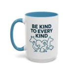 Be Kind Vegan Mug – Animal Lover Coffee Cup with “Be Kind to Every Kind” Design - Image 22