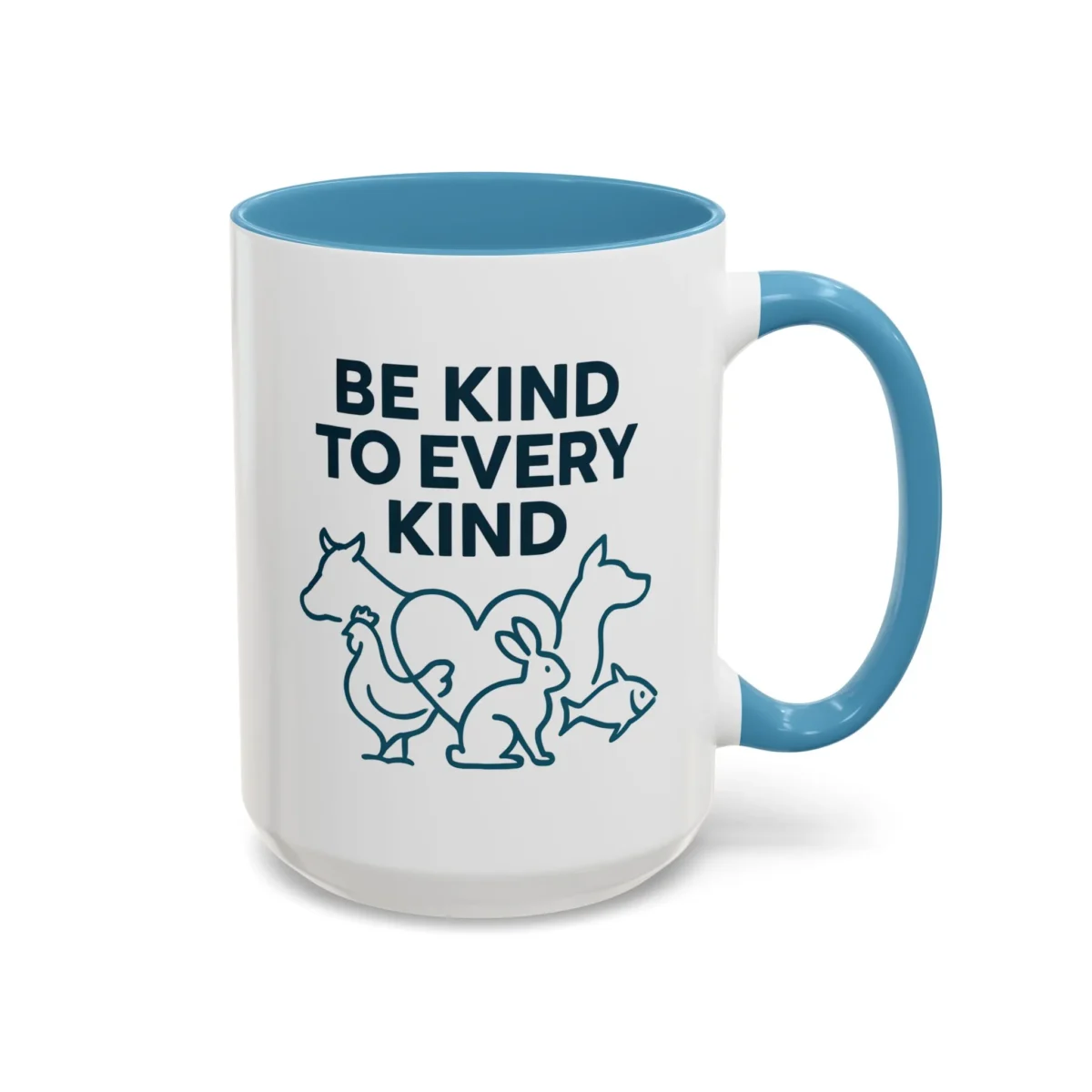 Be Kind Vegan Mug – Animal Lover Coffee Cup with “Be Kind to Every Kind” Design - Image 21