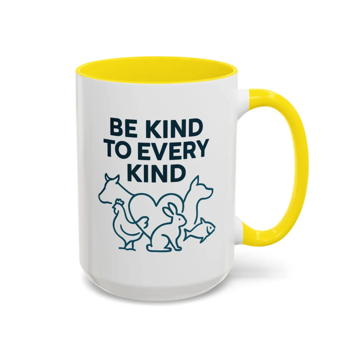 Be Kind Vegan Mug – Animal Lover Coffee Cup with “Be Kind to Every Kind” Design - Image 33