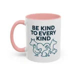 Be Kind Vegan Mug – Animal Lover Coffee Cup with “Be Kind to Every Kind” Design - Image 8
