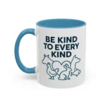 Be Kind Vegan Mug – Animal Lover Coffee Cup with “Be Kind to Every Kind” Design - Image 20