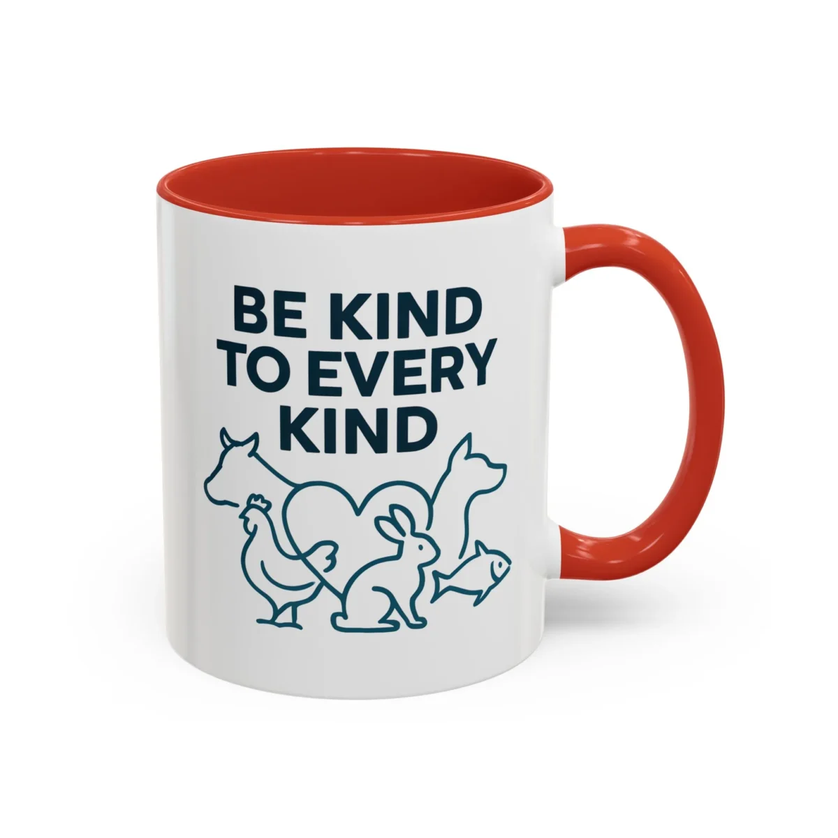 Be Kind Vegan Mug – Animal Lover Coffee Cup with “Be Kind to Every Kind” Design - Image 9