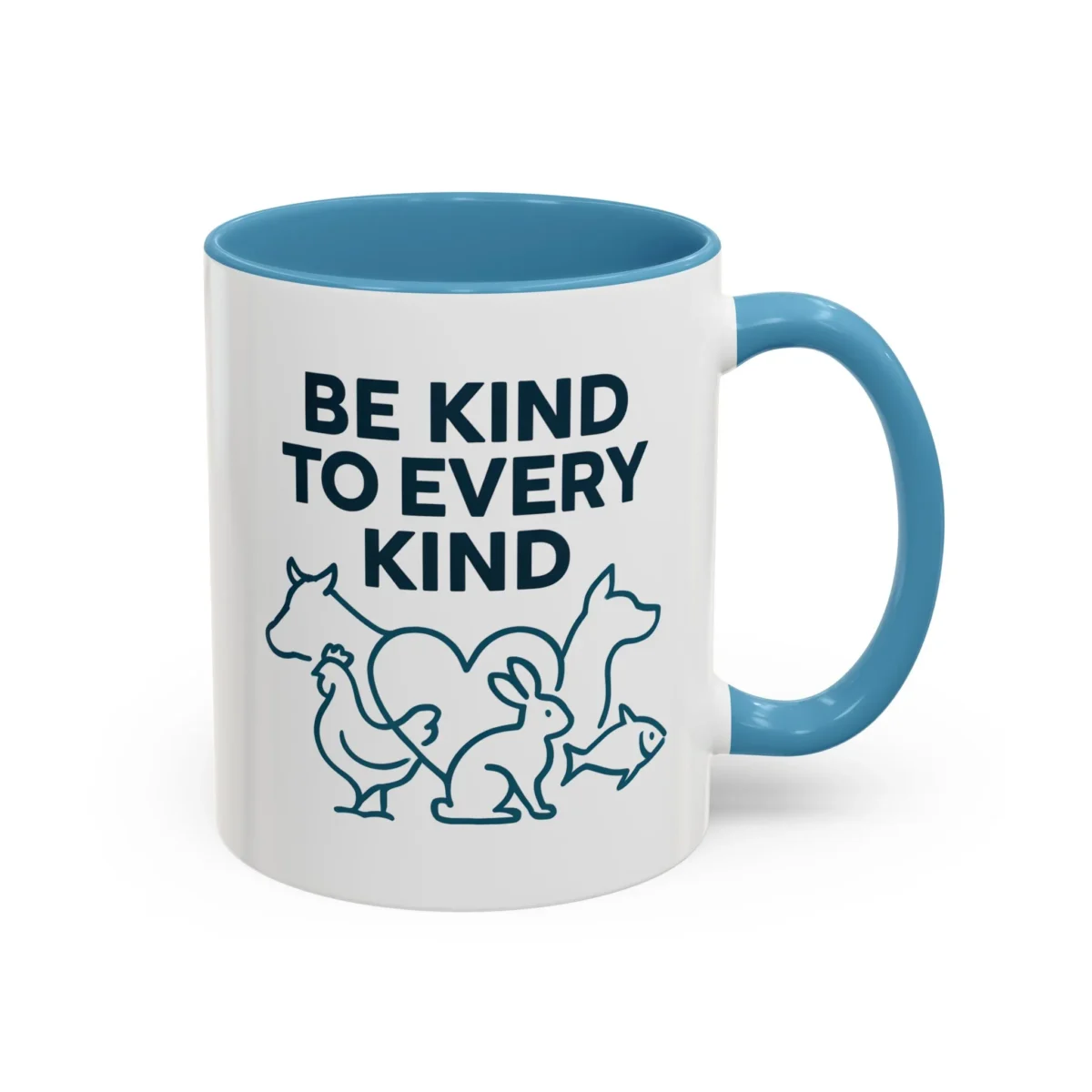 Be Kind Vegan Mug – Animal Lover Coffee Cup with “Be Kind to Every Kind” Design - Image 19