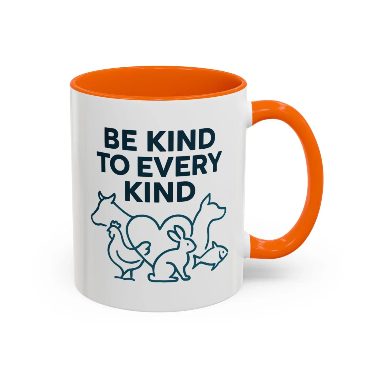 Be Kind Vegan Mug – Animal Lover Coffee Cup with “Be Kind to Every Kind” Design - Image 23