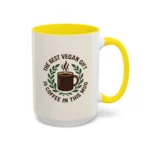 Best Vegan Gift Mug – Coffee Lover Cup with Laurel Wreath Design - Image 33