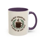 Best Vegan Gift Mug – Coffee Lover Cup with Laurel Wreath Design - Image 46