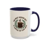 Best Vegan Gift Mug – Coffee Lover Cup with Laurel Wreath Design - Image 40