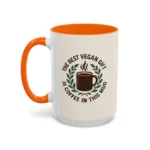 Best Vegan Gift Mug – Coffee Lover Cup with Laurel Wreath Design - Image 30