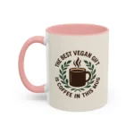 Best Vegan Gift Mug – Coffee Lover Cup with Laurel Wreath Design - Image 10