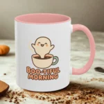 Boo-tiful Morning Ghost Mug – Perfect for Halloween Gift Box - Image 2