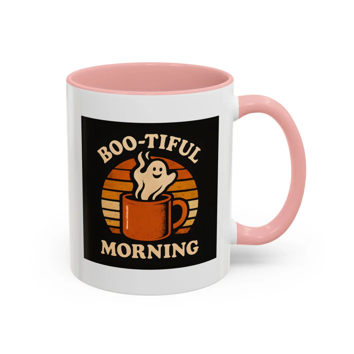 Boo-tiful Morning Halloween Coffee Mug – Ghost Design - Image 7