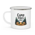 Camp Vibes Enamel Camping Mug - Image 3