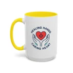 Caring Nurse Mug – Healing Hands Caring Heart Coffee Cup - Image 34