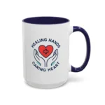 Caring Nurse Mug – Healing Hands Caring Heart Coffee Cup - Image 13