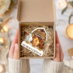 Custom Chicken Butt Ornament - Personalized Funny Christmas Tree Decoration - Barn Holiday Keepsake - Rotten Egg Joke Gift - Farmhouse Xmas Decor 2025 - Image 4