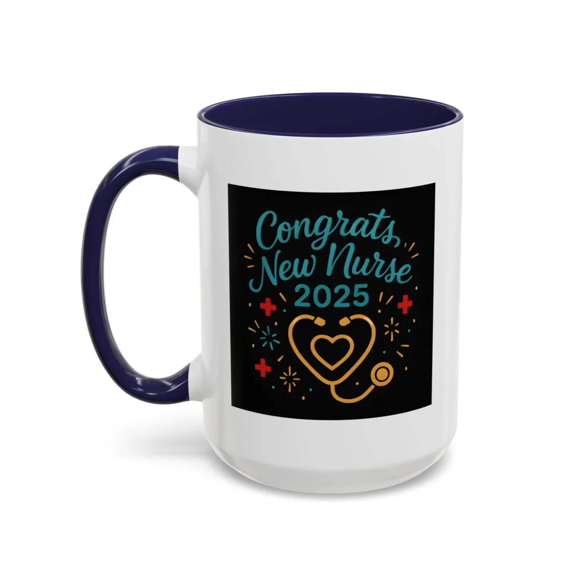 Congrats New Nurse Mug 2025 – Graduation Gift for Nurses - Image 14