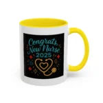 Congrats New Nurse Mug 2025 – Graduation Gift for Nurses - Image 27
