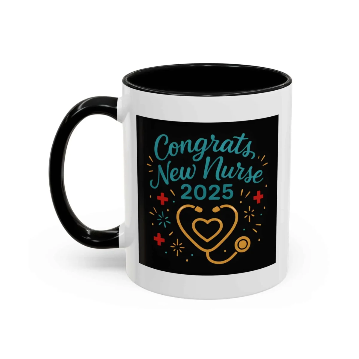 Congrats New Nurse Mug 2025 – Graduation Gift for Nurses - Image 4