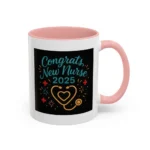 Congrats New Nurse Mug 2025 – Graduation Gift for Nurses - Image 37