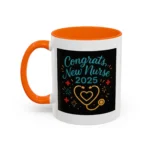 Congrats New Nurse Mug 2025 – Graduation Gift for Nurses - Image 24