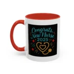 Congrats New Nurse Mug 2025 – Graduation Gift for Nurses - Image 10