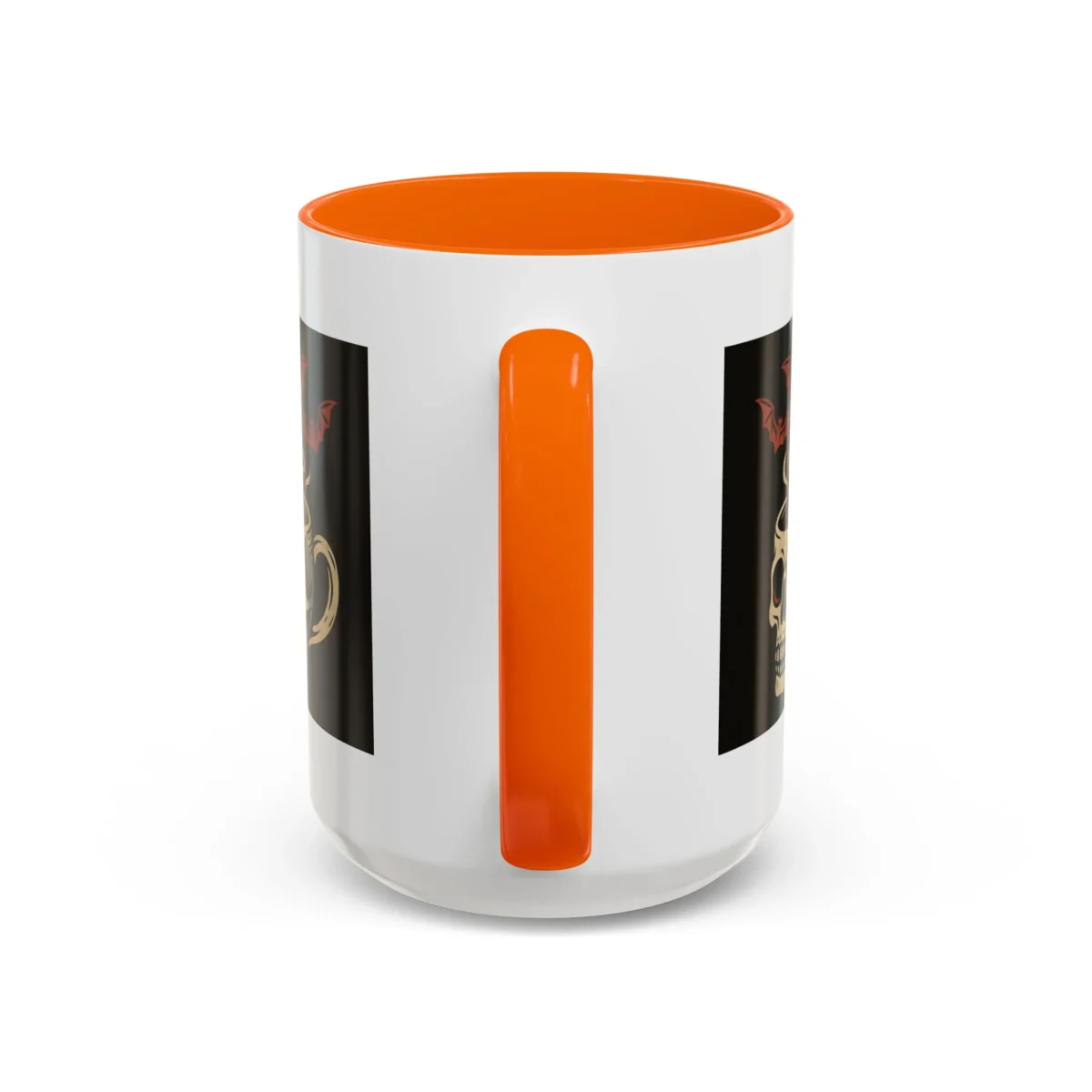 Creepy Skull Coffee Mug – Spooky Halloween Coffee Cup with Bats - Image 42