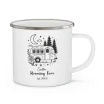Custom Roaming Free Enamel Camping Mug - Image 4