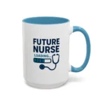 Future Nurse Mug – Nursing Student Gift with Stethoscope Design - Image 44