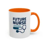 Future Nurse Mug – Nursing Student Gift with Stethoscope Design - Image 23