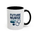 Future Nurse Mug – Nursing Student Gift with Stethoscope Design - Image 36