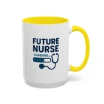 Future Nurse Mug – Nursing Student Gift with Stethoscope Design - Image 50