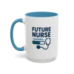 Future Nurse Mug – Nursing Student Gift with Stethoscope Design - Image 22