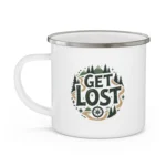 Get Lost Enamel Camping Mug - Image 3