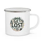 Get Lost Enamel Camping Mug - Image 6