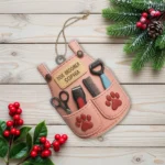 Personalized Pet Groomer Christmas Ornament – Custom Acrylic Holiday Decoration for Dog Moms & Pet Lovers - Image 3