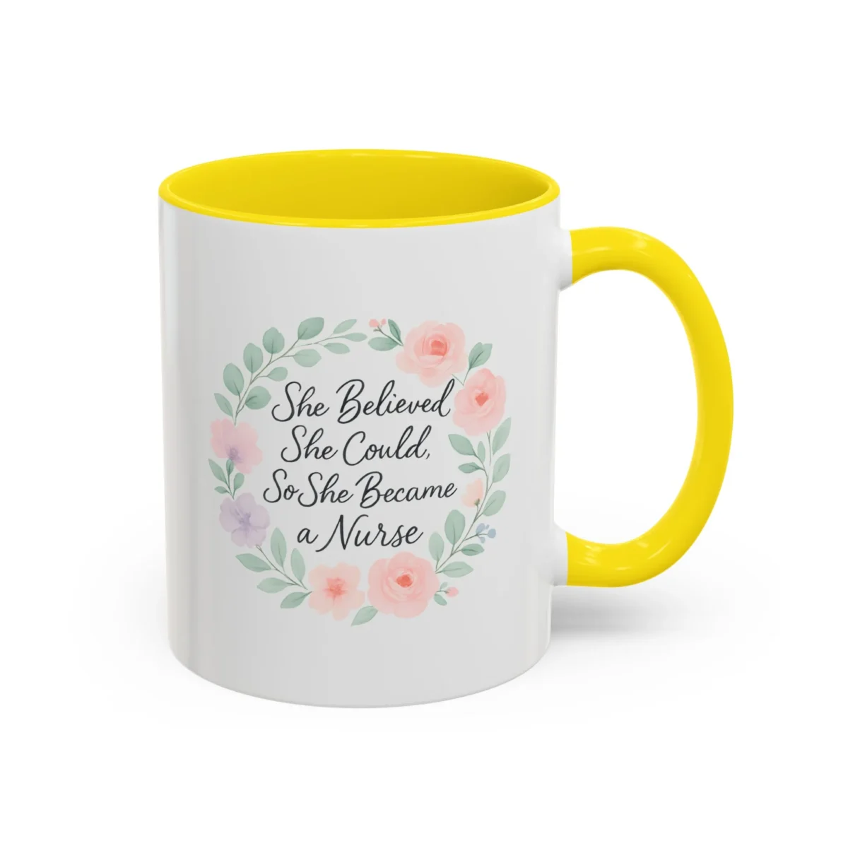 Motivational Nurse Mug – She Believed She Could, So She Became a Nurse - Image 29