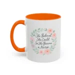 Motivational Nurse Mug – She Believed She Could, So She Became a Nurse - Image 46