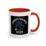New Nurse Graduation Mug 2025 – Congrats Nursing Graduate Gift - Image 9