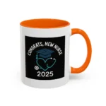 New Nurse Graduation Mug 2025 – Congrats Nursing Graduate Gift - Image 45