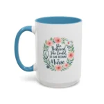 Nurse Encouragement Mug – She Believed She Could, So She Became a Nurse - Image 22