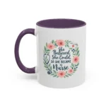Nurse Encouragement Mug – She Believed She Could, So She Became a Nurse - Image 26