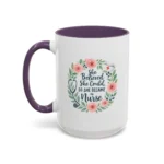 Nurse Encouragement Mug – She Believed She Could, So She Became a Nurse - Image 32