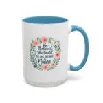 Nurse Encouragement Mug – She Believed She Could, So She Became a Nurse - Image 44